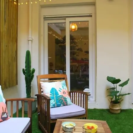 Apartman 2 Pieces Cosy Neuf Patio Proche - Nizza