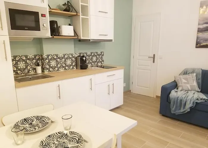 2 Pieces Cosy Neuf Patio Proche - Apartamento *